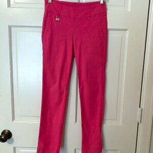 Daily Sports Magic Pants Size 4 Hot Pink Golf